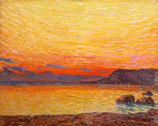 Sunset on Coast